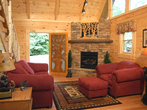 treehouse cabin rental, tennessee cabin, smokies